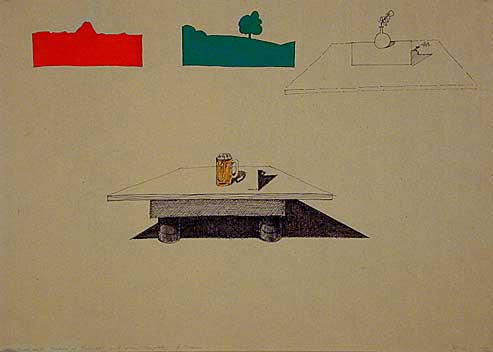 coffee table and templates