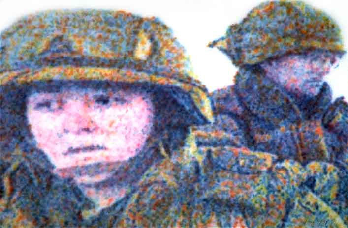 two soldiers