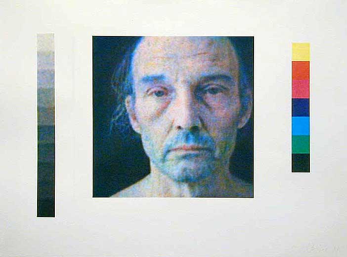 artist with gray scale